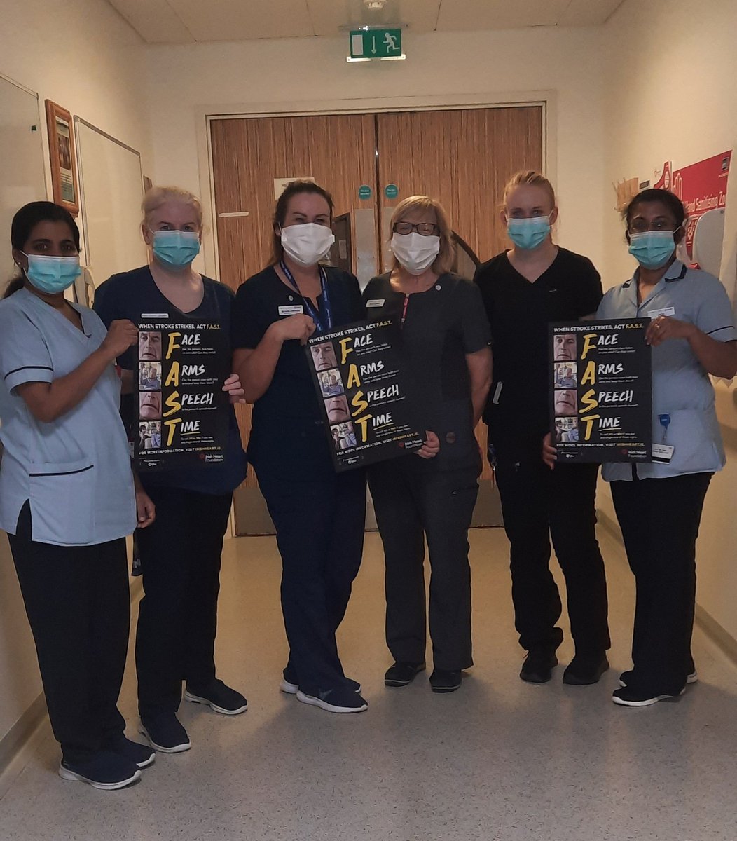 Drogheda Stroke Team (@team_stroke) on Twitter photo In preparation for World Stroke Day the nursing team from the stroke unit are promoting the FAST campaign. Led by our new ANP in Stroke <a href="/helenhobson/">Helen Hobson</a> <a href="/NualaRafferty3/">Nuala Rafferty</a> In preparation for World Stroke Day the nursing team from the stroke unit are promoting the FAST campaign. Led by our new ANP in Stroke <a href="/helenhobson/">Helen Hobson</a> <a href="/NualaRafferty3/">Nuala Rafferty</a>