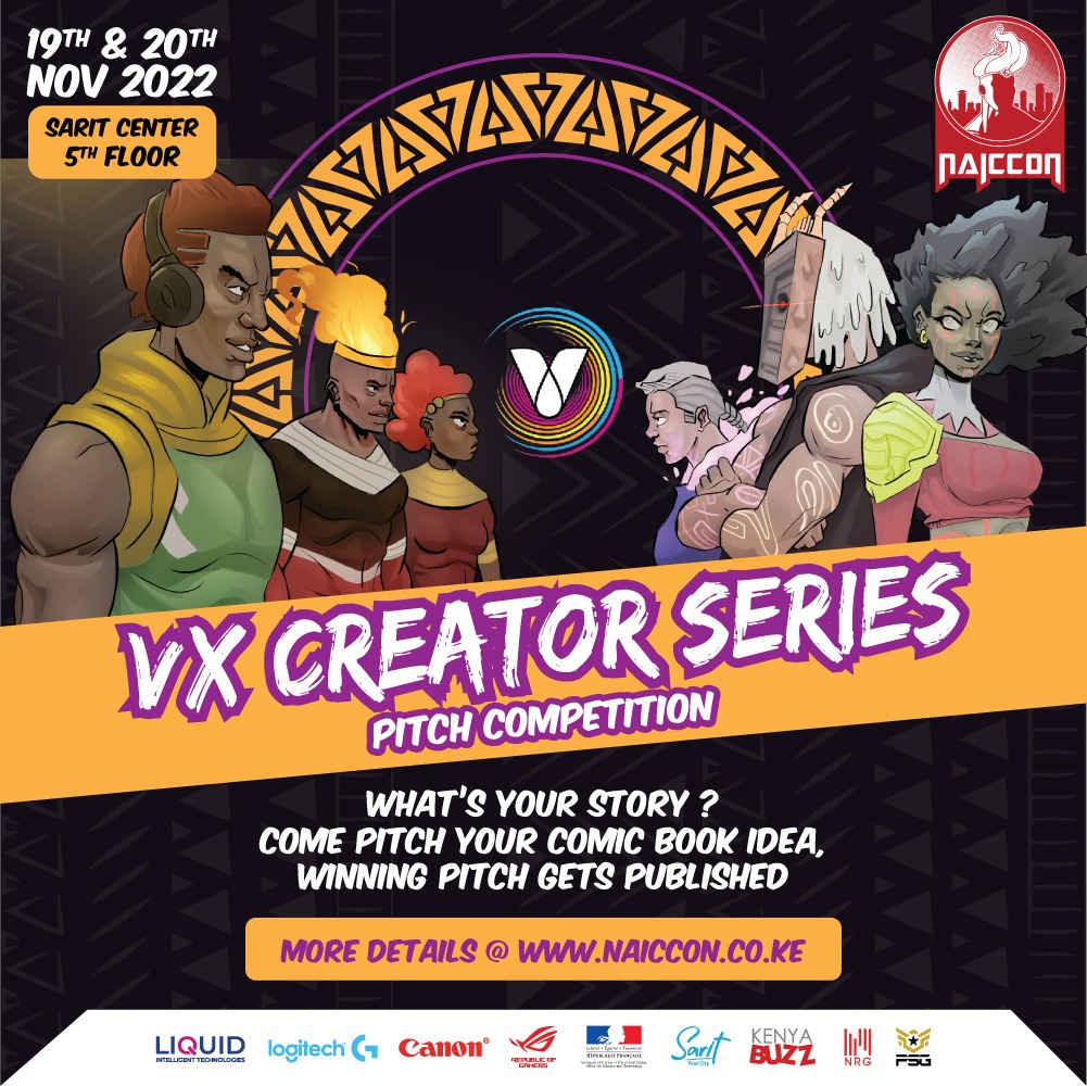NAICCON's tweet photo. Calling all East African comic book creators 📣📣📣 This is your chance to get published! @vxcomics has the competition you have been waiting for and all you have to do is register through the link below!
https://t.co/3sZQp9M5dj
 #NairobiComicCon2022 #naicconea
T&amp;C's apply https://t.co/O3sxF6H92W