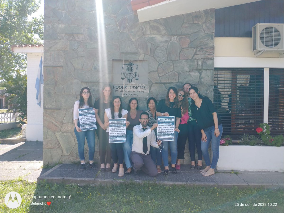 📣 EL SALARIO NO ES GANANCIA

👉🏽 Los trabajadores y trabajadoras judiciales nos movilizamos en todo el país para defender nuestro salario y nuestros derechos.

Exigimos una mejor redistribución de la riqueza.