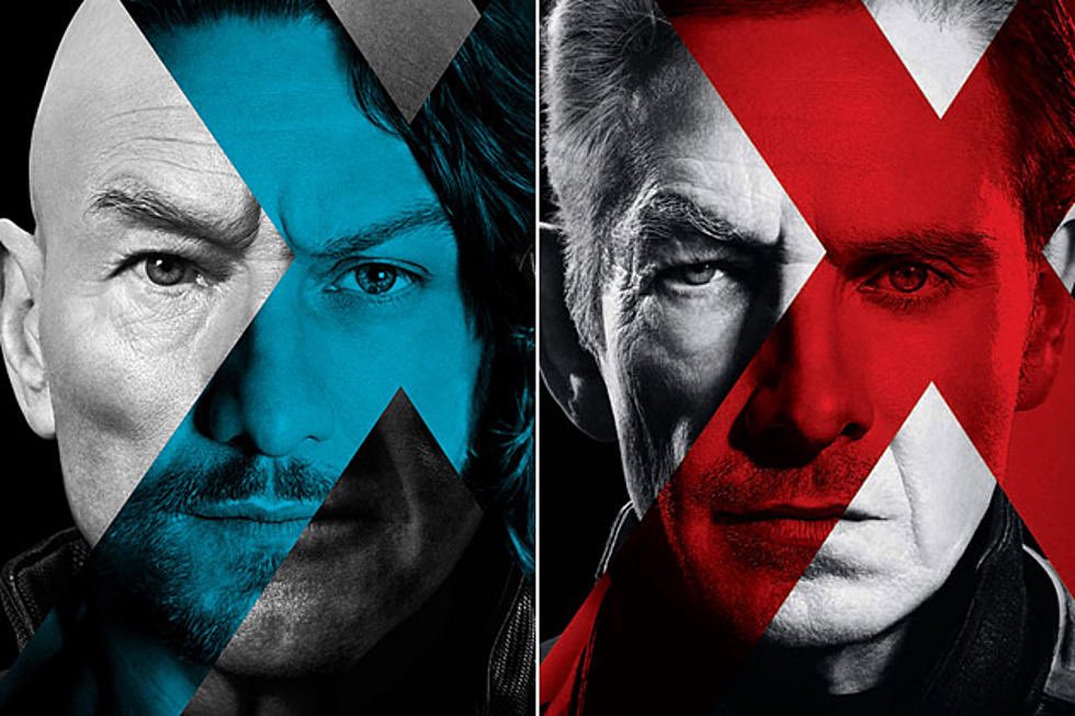 these posters of professor x and magneto for x-men: days of future past >>>>