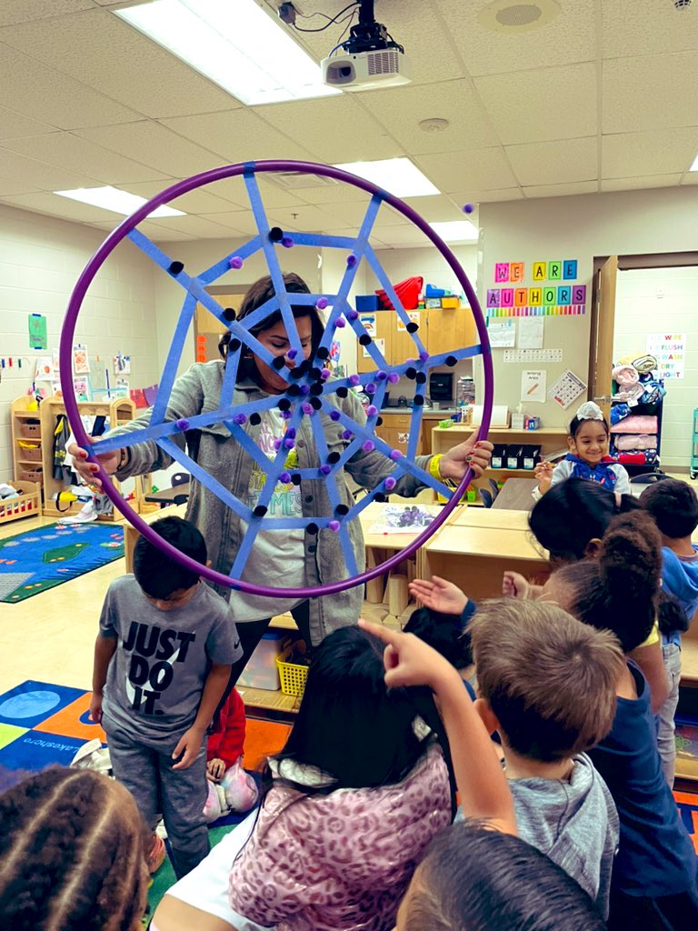 Stephanie Maldonado (@_msmaldonado) on Twitter photo How many spiders can we land on our web? ๐ท๏ธ๐ธ๏ธWe are practicing taking turns, gross motor skills, and counting skills with our sticky spider web! <a href="/NISDMireles/">Mireles ES</a> <a href="/NISD_ECE/">Northside ISD Early Childhood Education</a> #RootEdMireles #prek #ece How many spiders can we land on our web? ๐ท๏ธ๐ธ๏ธWe are practicing taking turns, gross motor skills, and counting skills with our sticky spider web! <a href="/NISDMireles/">Mireles ES</a> <a href="/NISD_ECE/">Northside ISD Early Childhood Education</a> #RootEdMireles #prek #ece