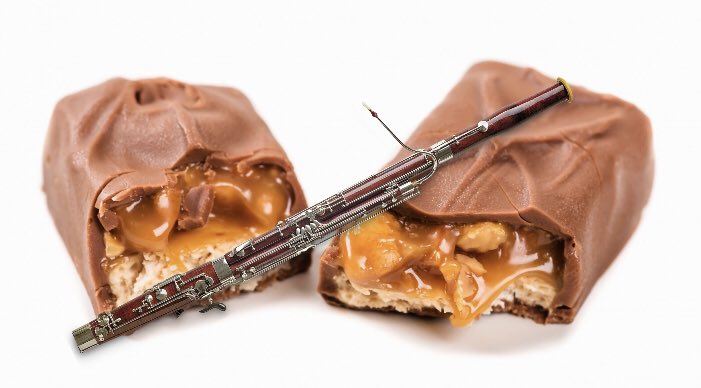 ClarkUVPA's tweet photo. PARENTS!
Be careful this Halloween and make sure to check your child’s candy. I just found an entire bassoon shoved inside this Snickers bar 😱 No words. https://t.co/paFkKtpjnd