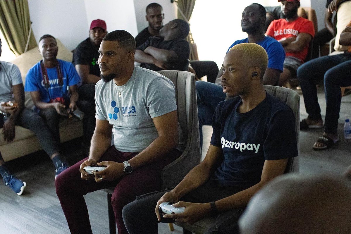 SycamoreNG's tweet photo. Scenes from Day 1 of the first FIFA Tournament for FinTechs in Nigeria; FINFA.
It’s going to be the final stage come this Saturday. Who’s gonna go home with the cash prizes of N500k, N300k and N200k? We can’t wait to find out as well.
#FIFA #FINFA #Sycamore #FINFAbySycamore https://t.co/sHNIwBzpA5