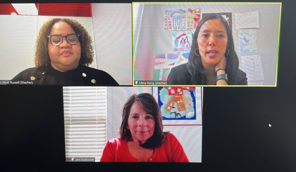 NASLEE_'s tweet photo. A great conversation on Systemic Improvements to Address the ECE Workforce Crisis with @zizigirl of @TeachStrategies, @JaniKozlowski of @ECTACenter, and Mina Hong of @StartEarlyorg #NASLEE_Roundtable https://t.co/WTjdg1pORP