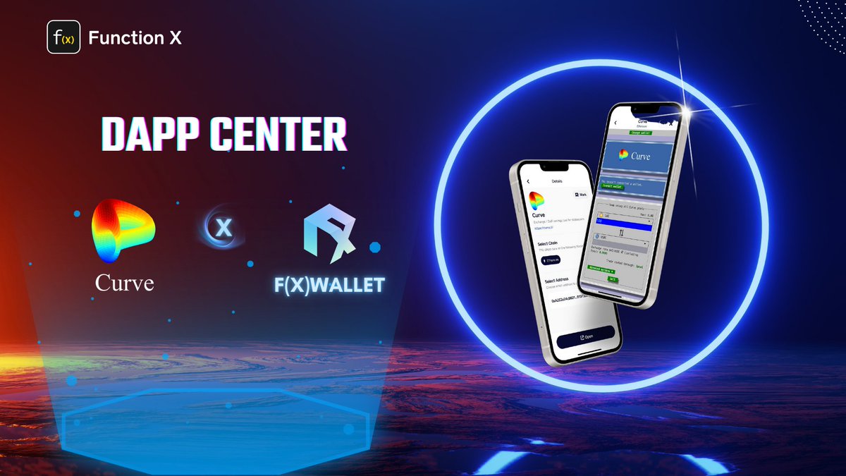 PundiAI's tweet photo. Covering the 5th DApp supported on f(x)Wallet's #DAppCenter, @CurveFinance π₯
Curve is a #decentralized exchange that is optimized for swaps between assets that are pegged to the same value with little slippage and low fee. https://t.co/OfWo5phJiR