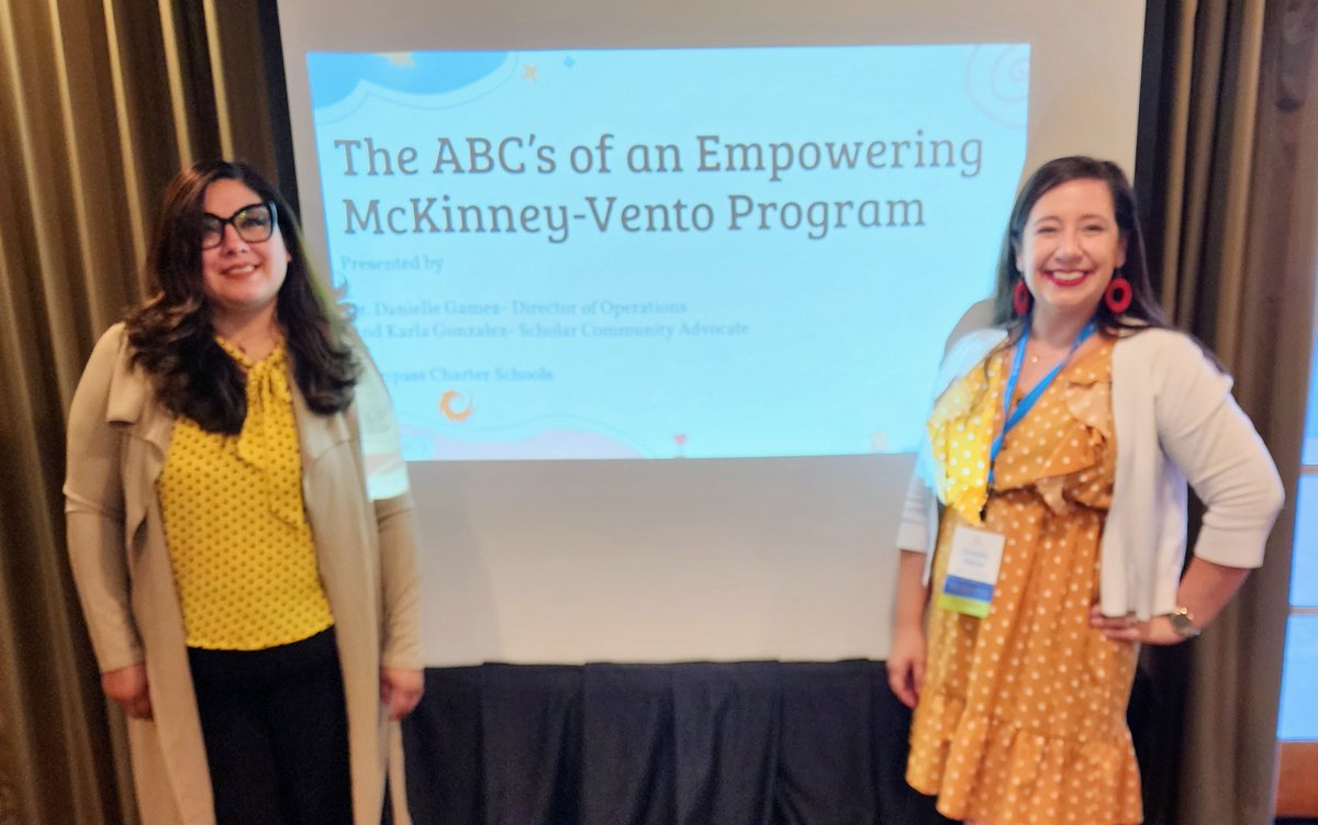 CompassCs's tweet photo. Thank you to our amazing staff who represented Compass at the APLUS+ Conference last week! #Congratulations to @CCSDIROPS &amp; @CCS_MV_Liaison for their exceptional presentation on Empowering a #MckinneyVento Program. We have the very best staff at Compass! 

#CompassExperience https://t.co/Mt1W8CQJer