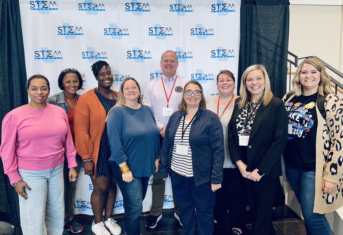 Bibb County teachers @AlexIIEinsteins @Miller_Magnet @JohnRLewisElem1 @DrJohnHHeardEL all attended the Georgia STEM/STEAM Forum in Athens. We can’t wait to bring our STEM learnings back to Bibb’s students and schools!🔬💻👷‍♂️➕@STEMGeorgia @BibbSchools