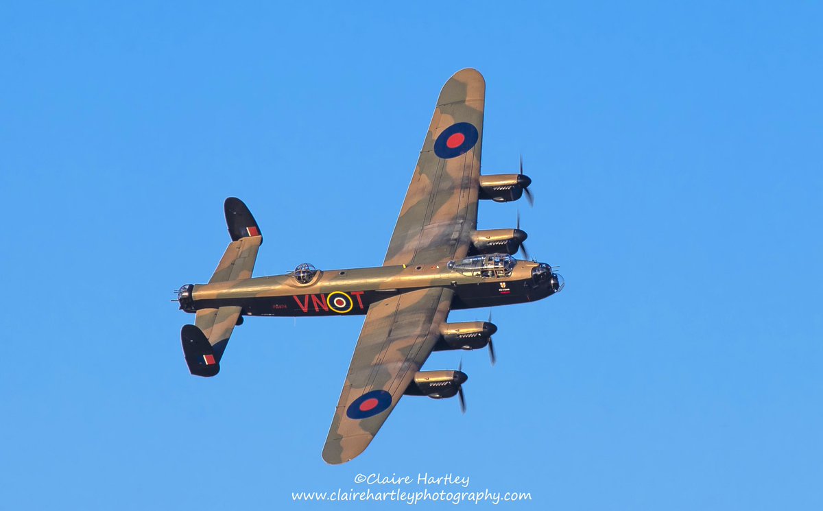 Lancaster showing off her topside in some stunning light