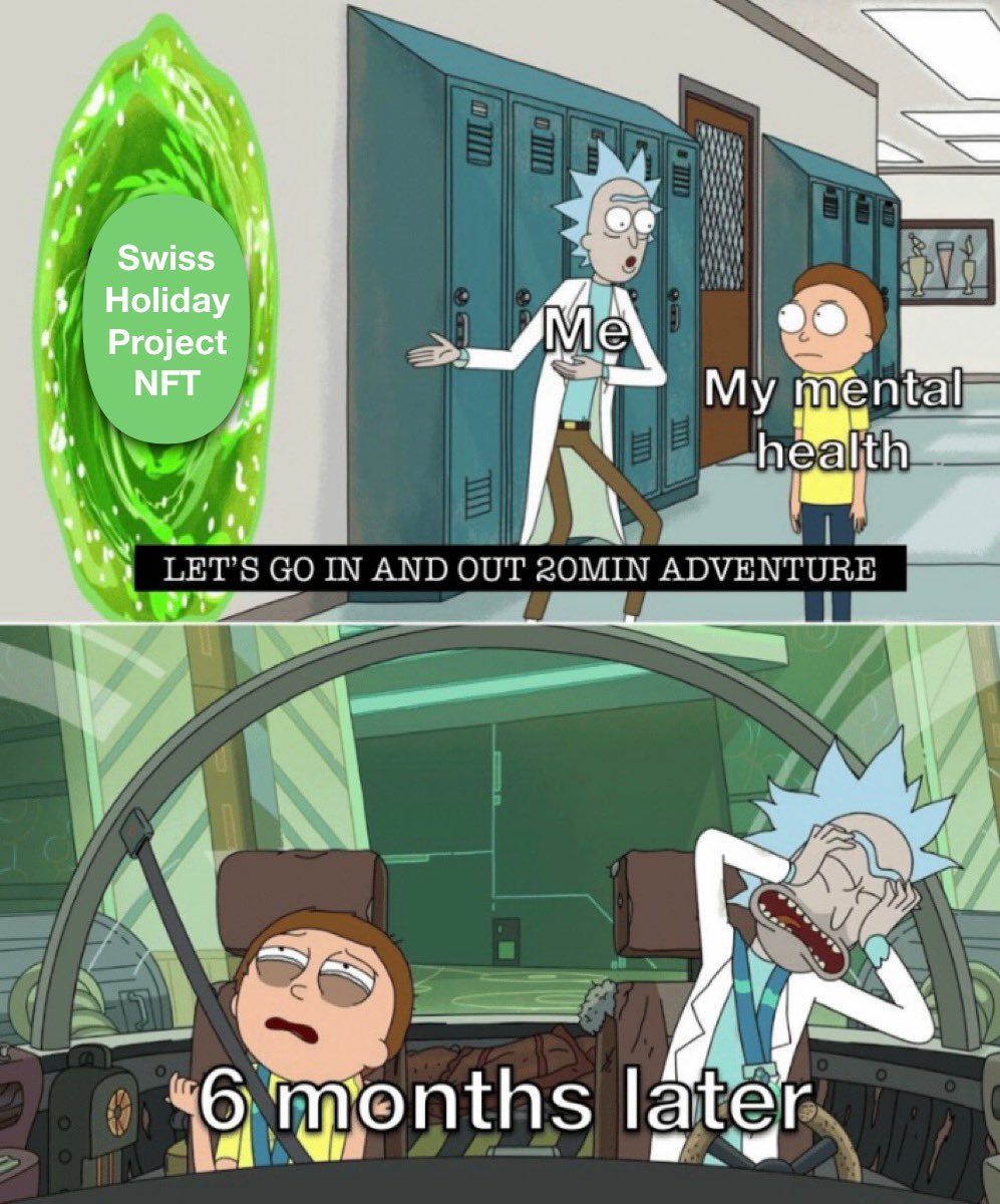 Hi <a href="/lopp/">Jameson Lopp</a> 😄 I look forward to meeting you in Lugano at <a href="/LuganoPlanB/">Lugano Plan ₿</a> ! I'll be the guy with the glitter mask offering Swiss chocolates in exchange for promotion of my Swiss Holiday Project NFT! 🥰🇨🇭🍫