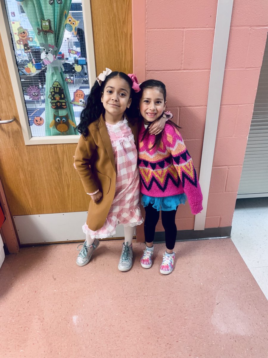 RodriguezElem's tweet photo. Our theme for today is, "Dress in 1950's style" since we are celebrating the 50th day of school! 5⃣0⃣ https://t.co/P12wCJXhdI