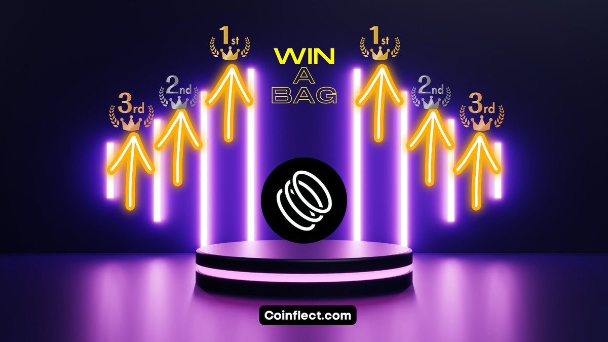 ⭐️New Wallet Holder Competition
⭐️Buy $WCFLT with a minimum of $10 to be eligible
⭐️Unlimited new wallet entries allowed!
⭐️two of each position available

1st 1,000,000 $wcflt 
2nd 500,000 $wcflt 
3rd 200,000 $wcflt 

CA:BSC
0xC73d9b9616e855dF4a0b32C3f1ef2ed5DC9C1990
#coinflect