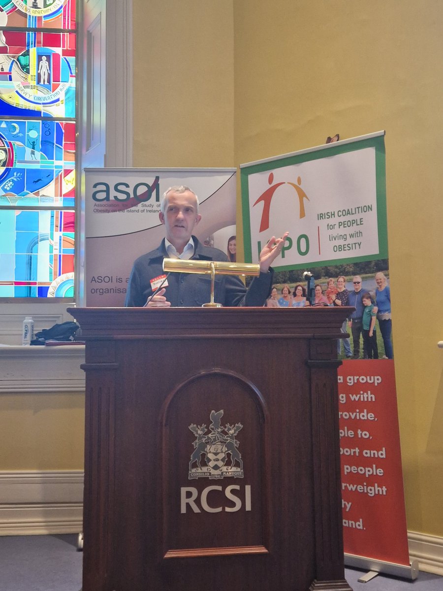 'The patient voice and the great relationship with @ObesityCan both led to the pieces falling into place..with giving on both sides' Professor Donal O'Shea @ASOIreland @OSheaHoganLab @cathybreen24