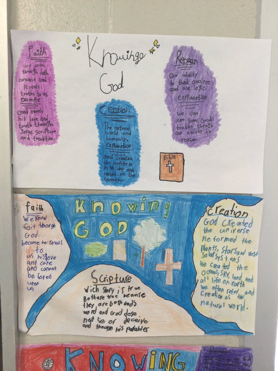 The Grade 5/6’s did an outstanding job on their artwork and personal connections of how we grow to know God. <a href="/MIBech1/">MIBech</a> @saintmarklondon <a href="/LDCSB/">London District Catholic School Board</a>