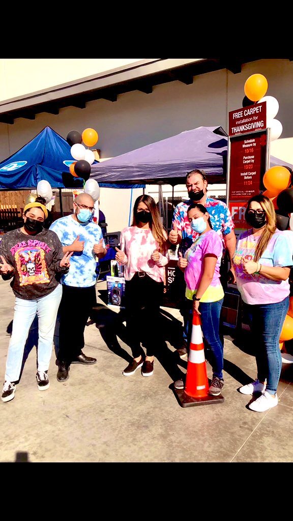 “Live a colorful life” 😊🧡 Tie-Dye Day at Monterey Park!!! #cam2022