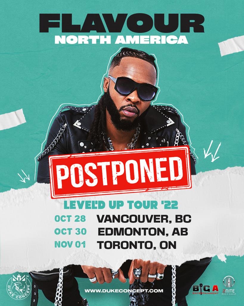 2niteFlavour's tweet photo. Canada! So sorry for the inconvenience 🥲. New dates will be announced shortly ⁦@dukeconcept⁩ https://t.co/eODkTfxaBv