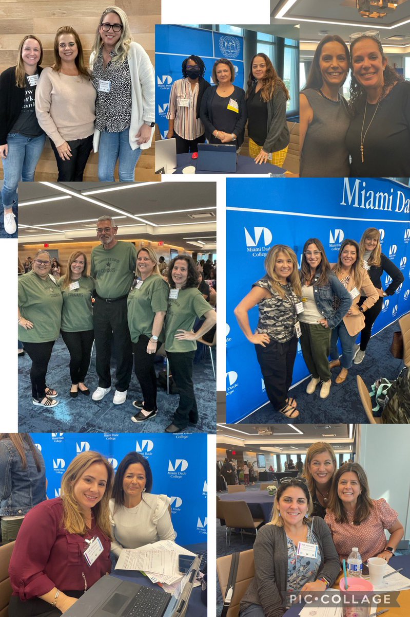 mdcps_profdev's tweet photo. We are all smiles for #FallPLST22 #professionallearning #teacherleaders Connecting Our Voices & Inspiring Others @mdcps @rwimberly67 @millygonzalez22 @MDCPS_HCMChief https://t.co/u7b9R8Vw3Q
