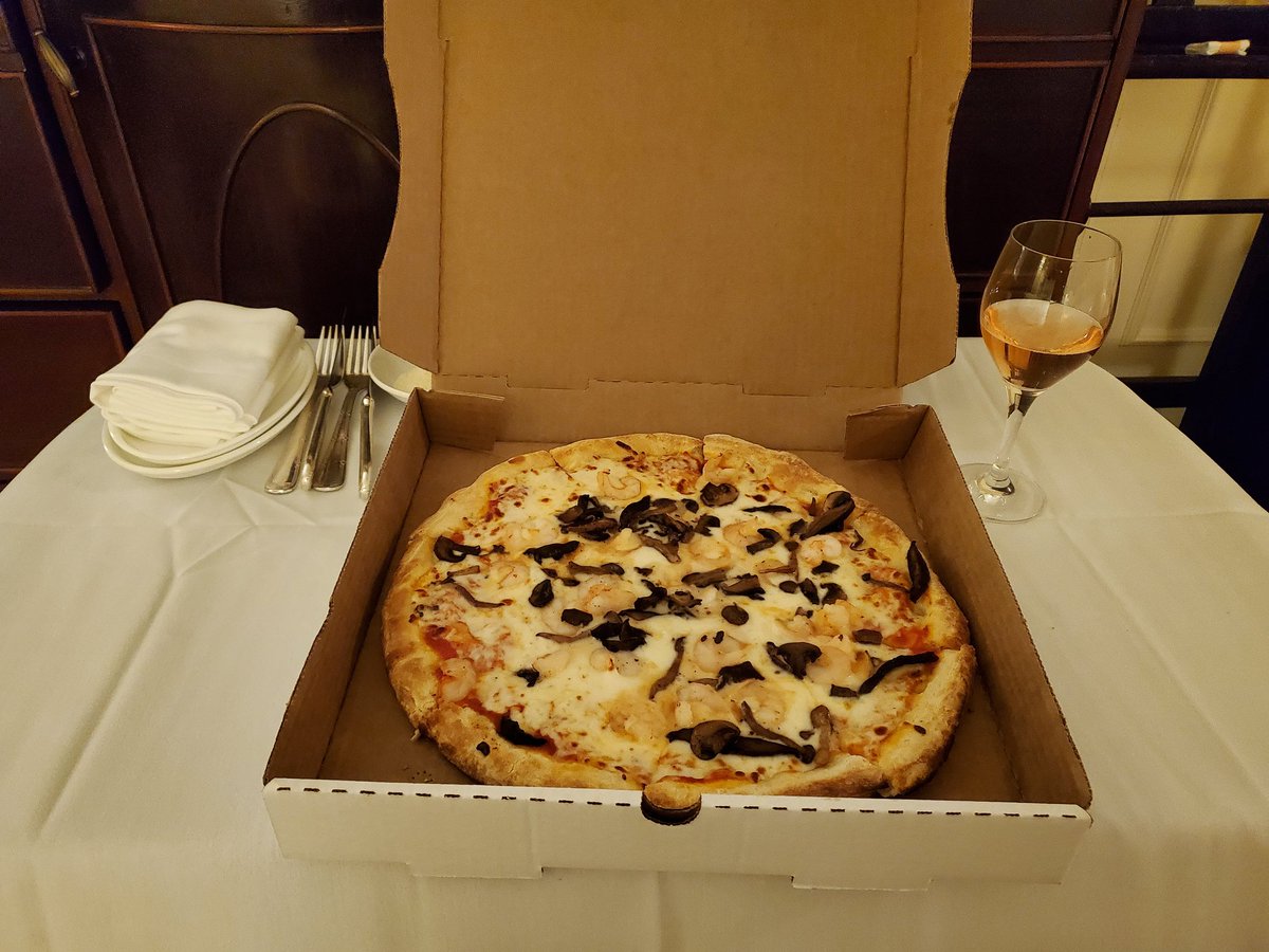 Sometimes you just gotta rosé and room service