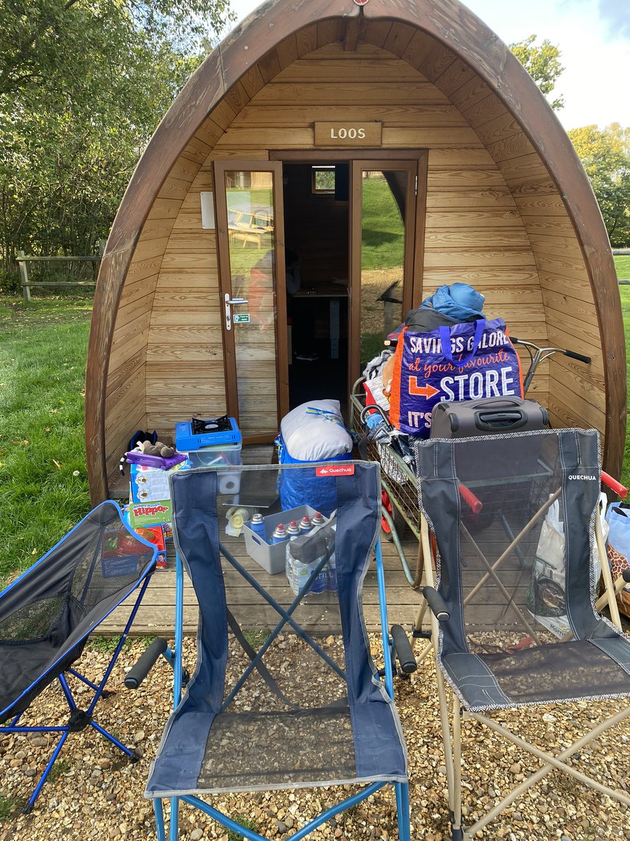 LGandT's tweet photo. 1 night was enough #poppypods #campingwithchildren https://t.co/aNIJ2Sv85f