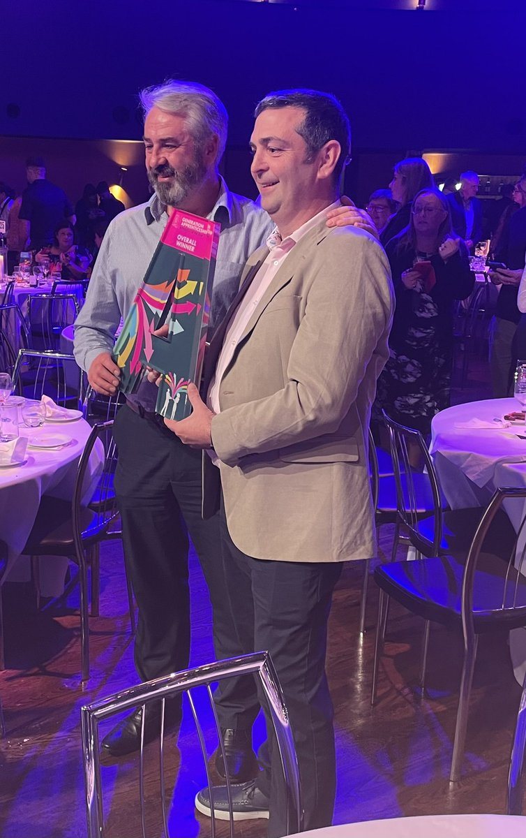 ddccarey's tweet photo. Congratulations to Brian Riordan and the team at Designer Group on winning Apprentice of the Year . @CIF_Ireland https://t.co/2Jywj9xxPs