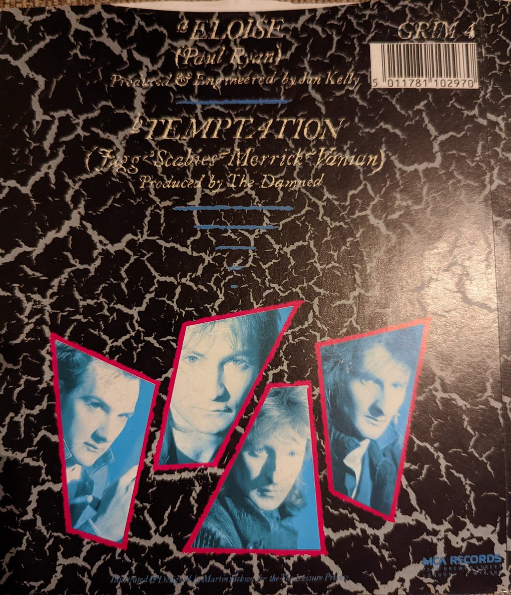 MIKEYWMS's tweet photo. #7single of the day: The Damned Eloise 1986
MCA records.
@NewWaveAndPunk @Jongold7Gold @mattvern @MarianneHawksw2 @TanyaJjjjj @Sarahilovemydog @MerylSebon @GarySlade5 @TanyaJjjjj @Flash6246973 @pappa_mole @zap210 @TheRealSkeneo @Notoldjustexpe1 @dirk7890 https://t.co/tsbRenPdNp