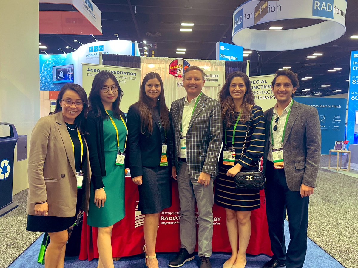 ACROresident's tweet photo. ACRO Resident Committee at #ASTRO22 preparing for the #ACRO2023 conference! Let’s get this party started (in March 😂) https://t.co/GTca0jZEPT