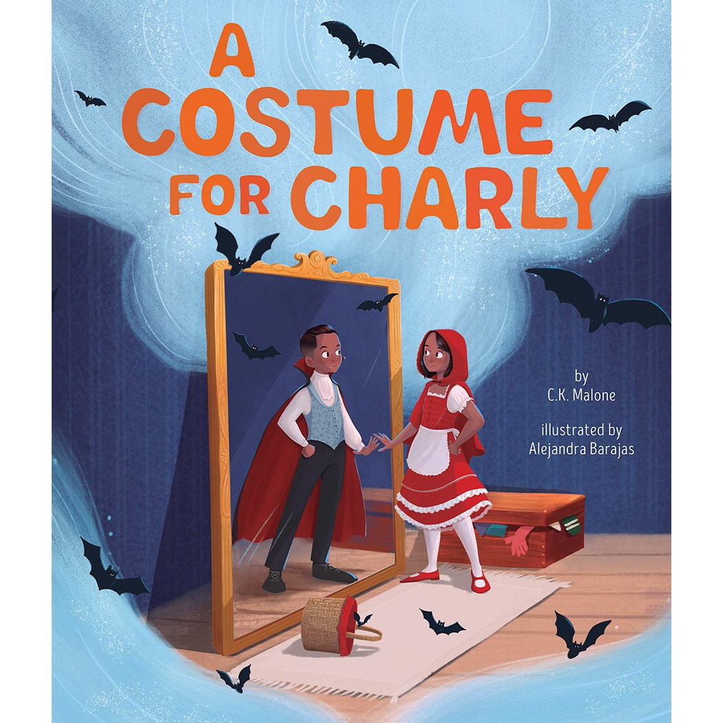 HornBook's tweet photo. Day 10 of #13BooksofHalloween features #picturebook "A COSTUME FOR CHARLY" by @CKMalone2; illus. by Alejandra Barajas (@BeamingBooksMN) https://t.co/NOWRizK5Ob #HornBOO #13DaysofHalloween #kidlit https://t.co/g9yyTEJPDI