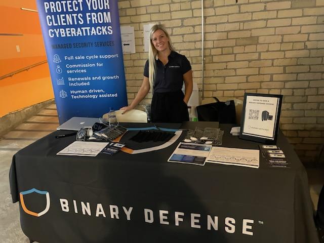 Binary_Defense's tweet photo. We're excited to be at @Softchoice Connect during #NCSAM to meet team members in person in Toronto! As a valued partner, we continue to build our relationship as a true extension of their team and drive success into 2023.
#Softchoice #Partnership https://t.co/qq3jIWSKKN