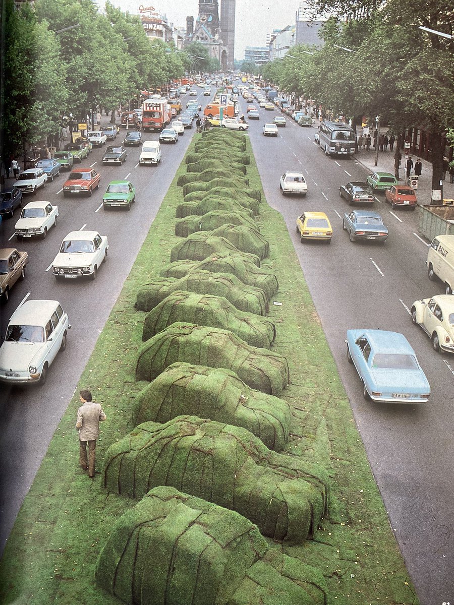 So when do we take back all the space that cars took from us in cities? 
Hermann Grub (Berlin, 1978)