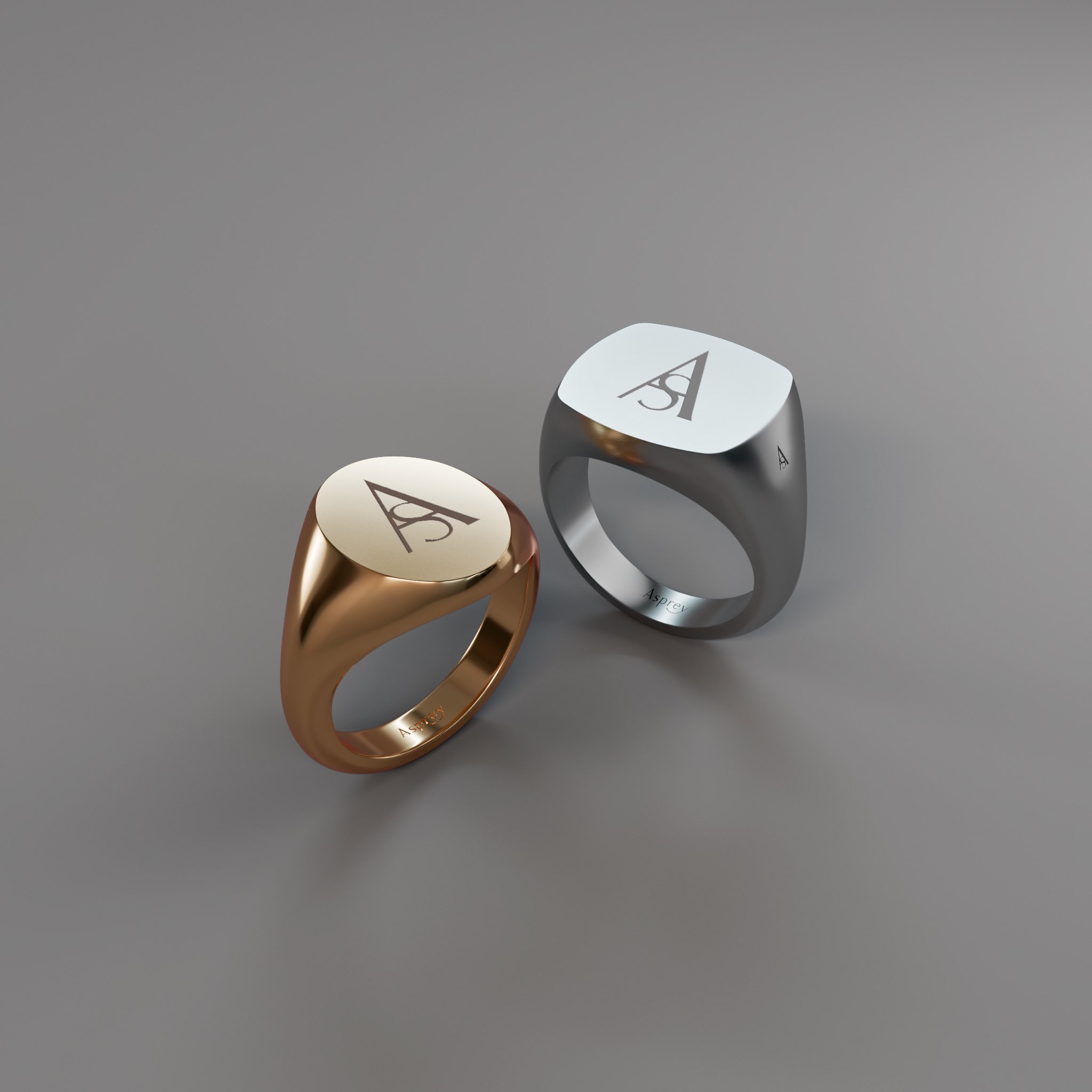 Asprey signet best sale ring