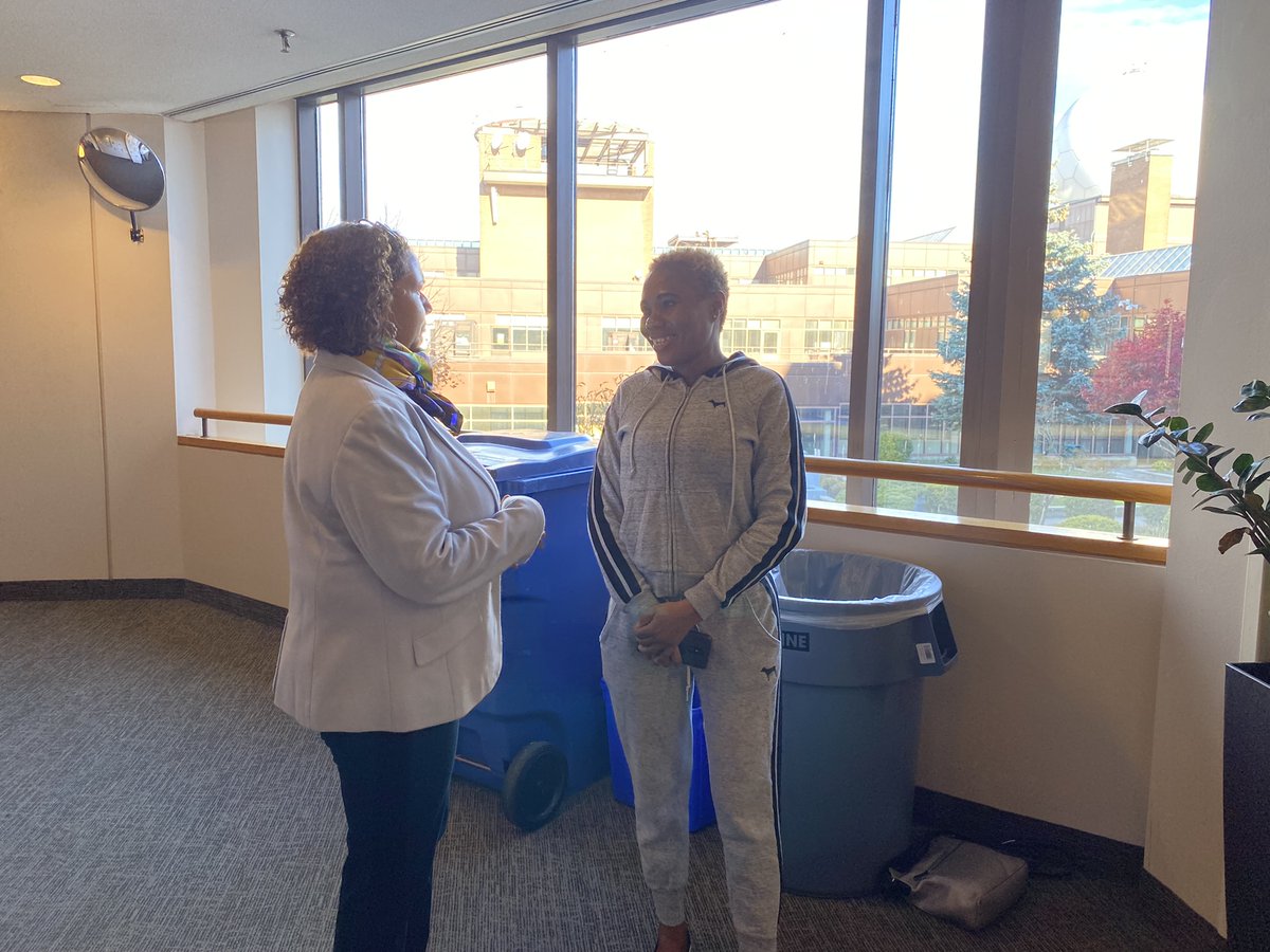 I met with refugee claimants on Monday. They're living at the DEV Centre in #CornwallON and are so grateful for the support they've received so far. They shared their concerns about wait times for work permits and difficulties accessing housing.