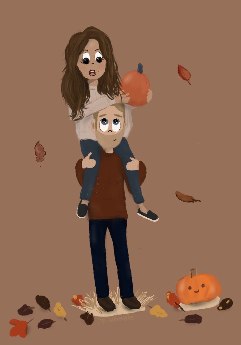 Pumpkin time! 🍂🍁🎃 #OutlawQueen 
For <a href="/CarolinaMR9/">carolina💫</a> ! 🧡