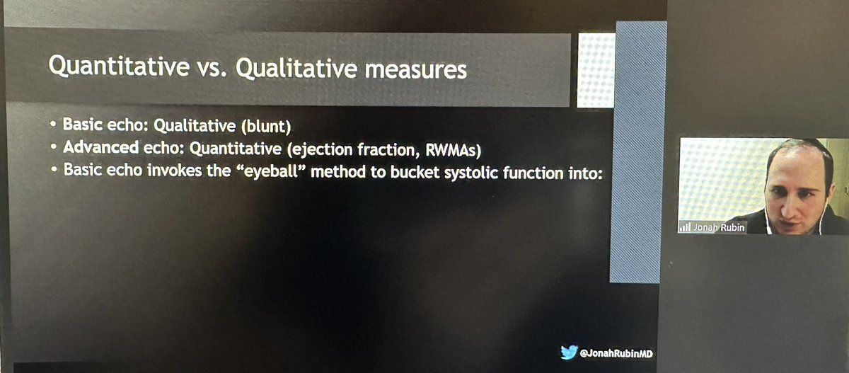 Matt Siuba (@msiuba) on Twitter photo In which <a href="/JonahRubinMD/">Jonah Rubin MD, FCCP</a> teaches <a href="/CCF_PCCM/">CCF Pulmonary and Critical Care Fellows</a> about LV function and cardiac output
During our amazing echo rounds coordinated by <a href="/siddharth_dugar/">Siddharth Dugar MD FCCM,FCCM,FASE</a> #echofirst In which <a href="/JonahRubinMD/">Jonah Rubin MD, FCCP</a> teaches <a href="/CCF_PCCM/">CCF Pulmonary and Critical Care Fellows</a> about LV function and cardiac output
During our amazing echo rounds coordinated by <a href="/siddharth_dugar/">Siddharth Dugar MD FCCM,FCCM,FASE</a> #echofirst