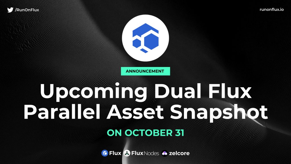 zelcore_io's tweet photo. Only six days until the DOUBLE @RunOnFlux snapshot!
Move that Flux over to your Zelcore wallet before October 31st, then sit back and wait for the parallel assets to flow.
#Zelcore #Flux #ParallelAssets #Snapshot https://t.co/Liq5aCj1Yb
