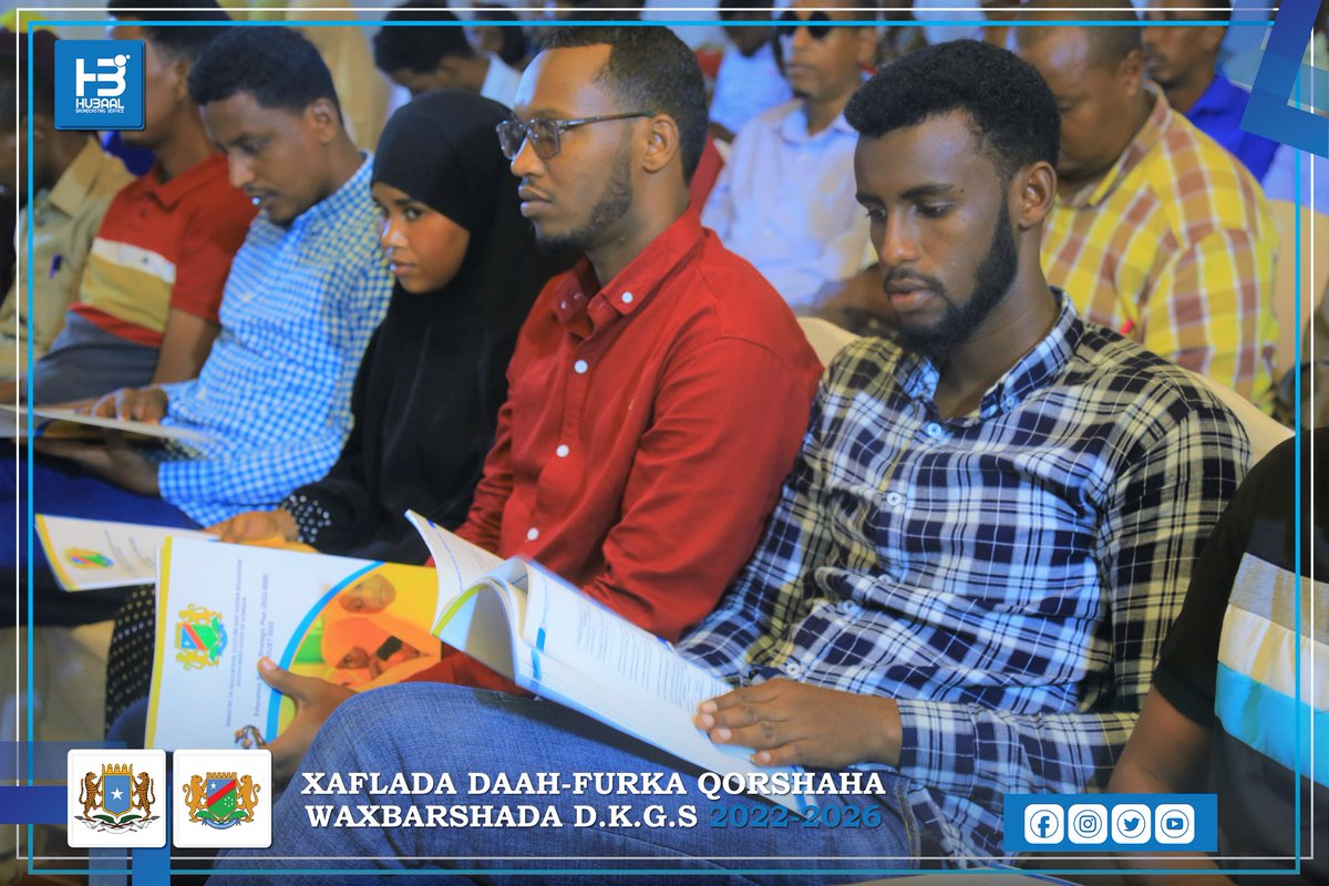 Hubaalbs's tweet photo. Madaxweynaha Dowladda Koonfur Galbeed Mudane Cabdicasiis Xasan Maxamed Laftagareen ayaa Daah-furey Qorshaha Waxbarashada Koonfur Galbeed Soomaaliya 2022-2026. https://t.co/tO8xS89EAV