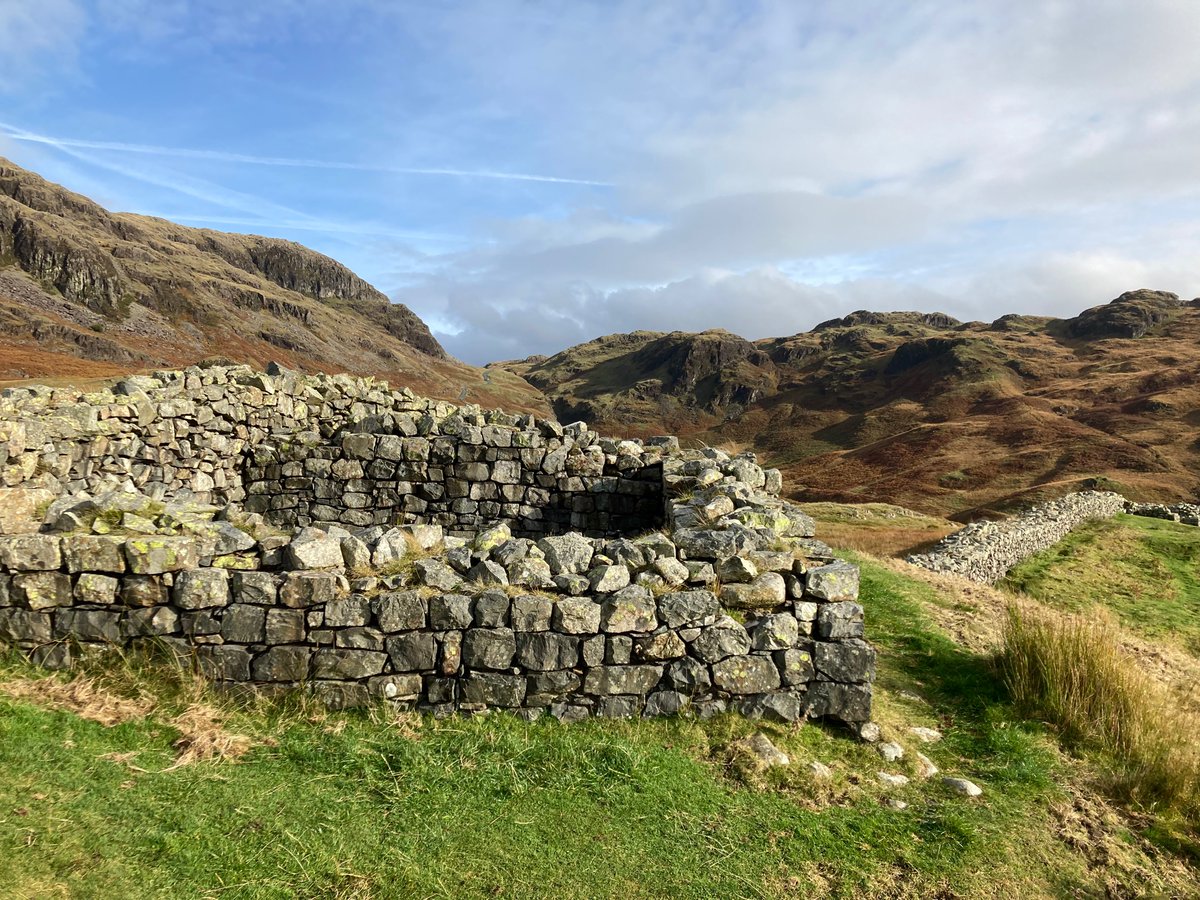 EdwardThorpe's tweet photo. #Hardknott Roman fort in the wilds of the Lake District. Those legionnaries & auxiliaries must have been made of tough stuff https://t.co/rdIOQldPoI