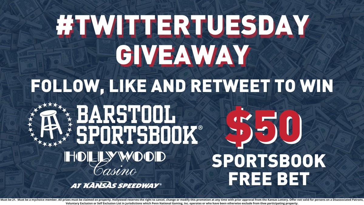 Hollywood_Kan's tweet photo. #TwitterTuesday
Every Tuesday this month we are giving away $50 Sportsbook Free Bet for Hollywood's Barstool Sportsbook! 
Just follow, like, and retweet this tweet to enter! Winner announced Tuesday 11/1! https://t.co/Eh85iKz6Mg