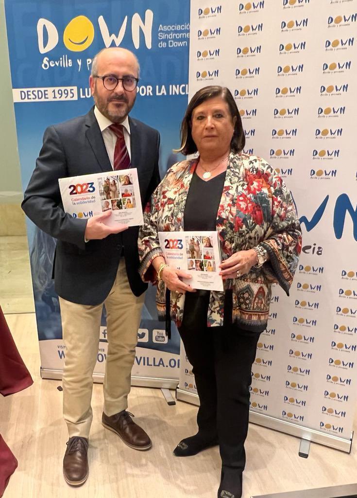Hoy se ha presentado el Calendario de la Solilaridad de Sevilla y provincia, una iniciativa que busca ayudar a las personas con síndrome de dwon para que tengan más oportunidades de contruir una vida plena y que todas las administraciones públicas tenemos que apoyar