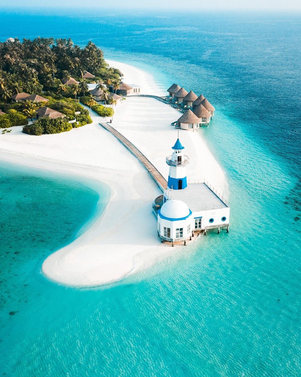 Witness 360-degree panoramic view of the resort and the Indian Ocean on top of the Lighthouse. 🌴

DM/ WhatsApp/ Email us for best deals!
🏝 Intercontinental Maldives Maamunagau
📧 reservations@ansamatravel.com
🌎 ansamatravel.com

#lighthouse #paradise #ansamatravel #love