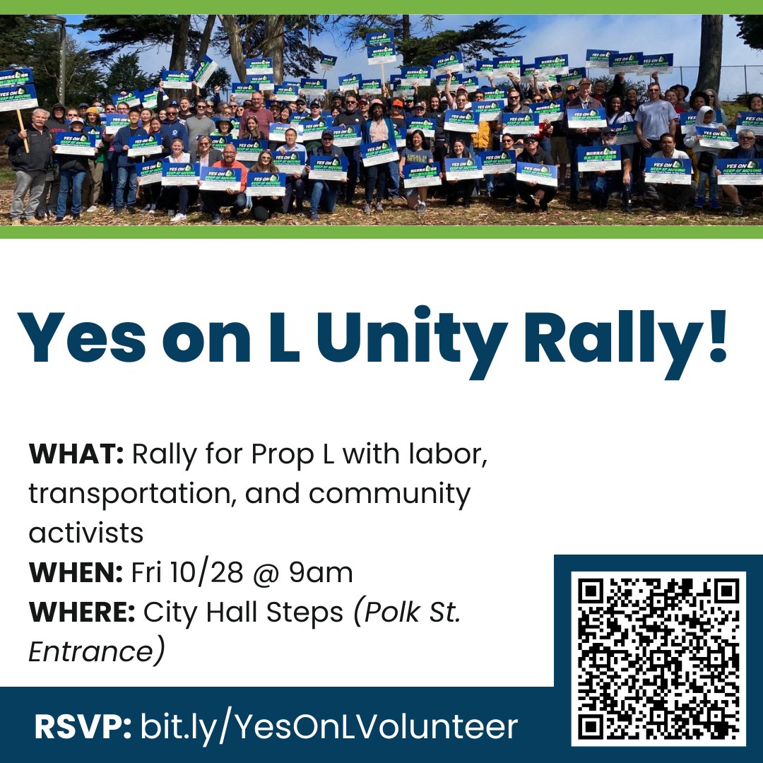 Better Roads and Transit, Yes on L tweet media