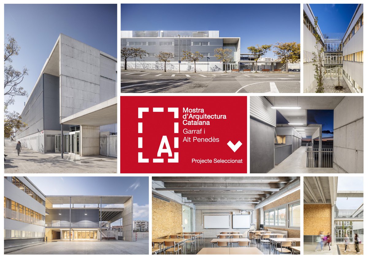 jordifarrando's tweet photo. #IESVilafranca seleccionado. Mostra d’Arquitectura Garraf i Alt Penedès.

“El jurado valora [...] como el proyecto gestiona [técnicas y materiales de tipo pre-industrializado] para dotar de flexibilidad a las distribuciones, propiciando claridad en los recorridos”.
@COACatalunya https://t.co/dDRiUMfebK
