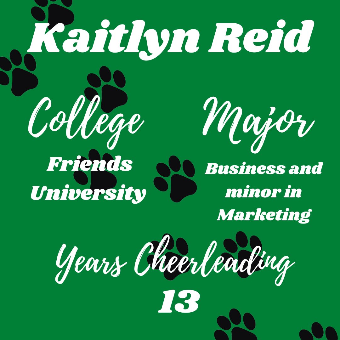 derby_high's tweet photo. Spotlight on Seniors 💚 https://t.co/DVdDioWdnx