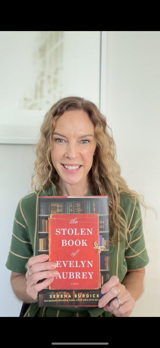 SerenaBurdick's tweet photo. One week to pub day!!!!
#serenaburdick
#thestolenbookofevelynaubrey
#parkrowbooks
#htpbooks https://t.co/DtgBc1a7ML
