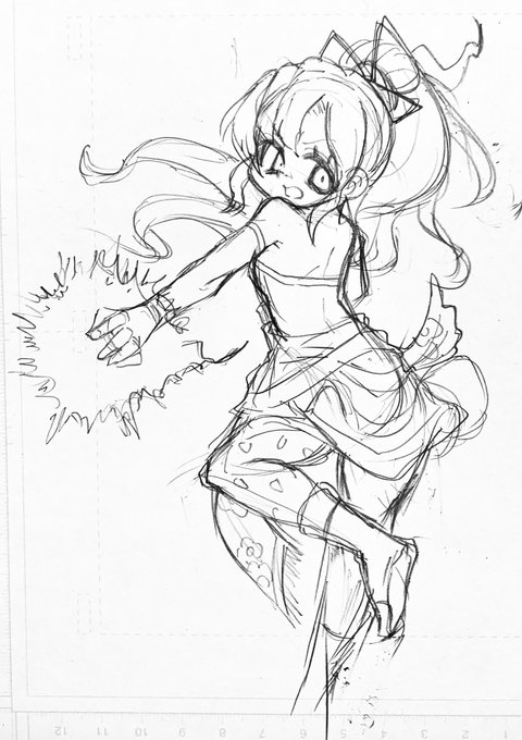 悔しいのでティナちゃん描き直し
ペン入れでまた失敗するのを繰り返す未来しか見えませんね 