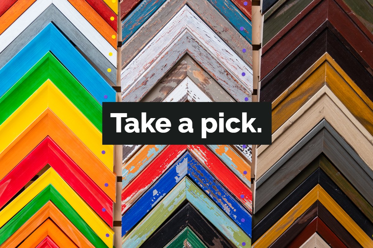 hillframe's tweet image. With so many frames to choose from, it may be hard selecting the right one. That's why we're here -- to help you find the perfect one of the patch. 🎃 #CapitolHillFrameAndPhoto #FrameShop #Frames #WashingtonDC #DC #FramesAndPhotos