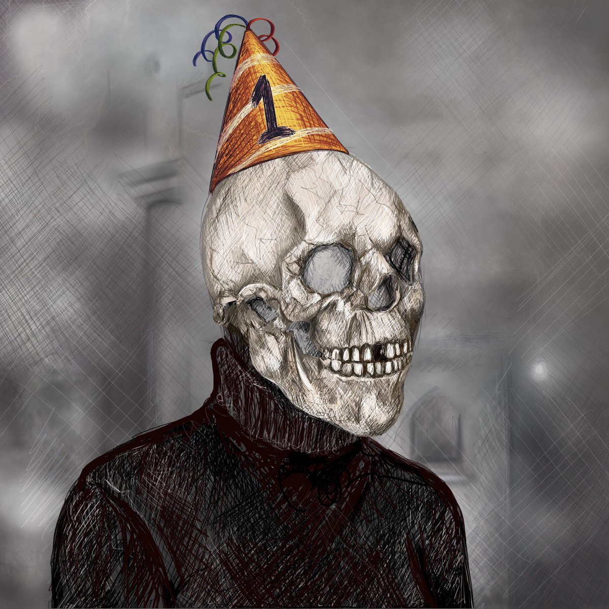 LH_exe's tweet photo. Holy shit I’m bald 

But 28th Oct we getting Lit for @TheFracture_ birthday https://t.co/2OfgbmT4ap