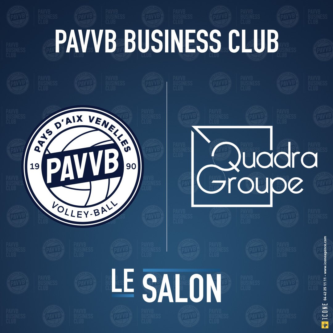 Pavvb's tweet photo. [PARTENAIRE MAJEUR] 

QUADRAGROUPE renouvelle son partenariat pour les deux prochaines saisons ! 

Plus d'informations sur le partenariat ici : https://t.co/iJRzf8fIT1

#volleyball #partenaire #RBL #pavvbbusinessclub #laprovenceaucoeur #volleyballenprovence https://t.co/gLyhxDZHJD