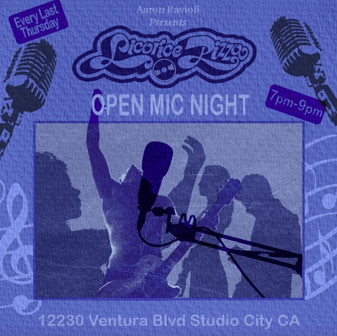 COME OUT AND JOIN US THID THURSDAY AT LICORICE PIZZA!!!🔥⚡️ YOU DONT WANNA MISS OUT!!