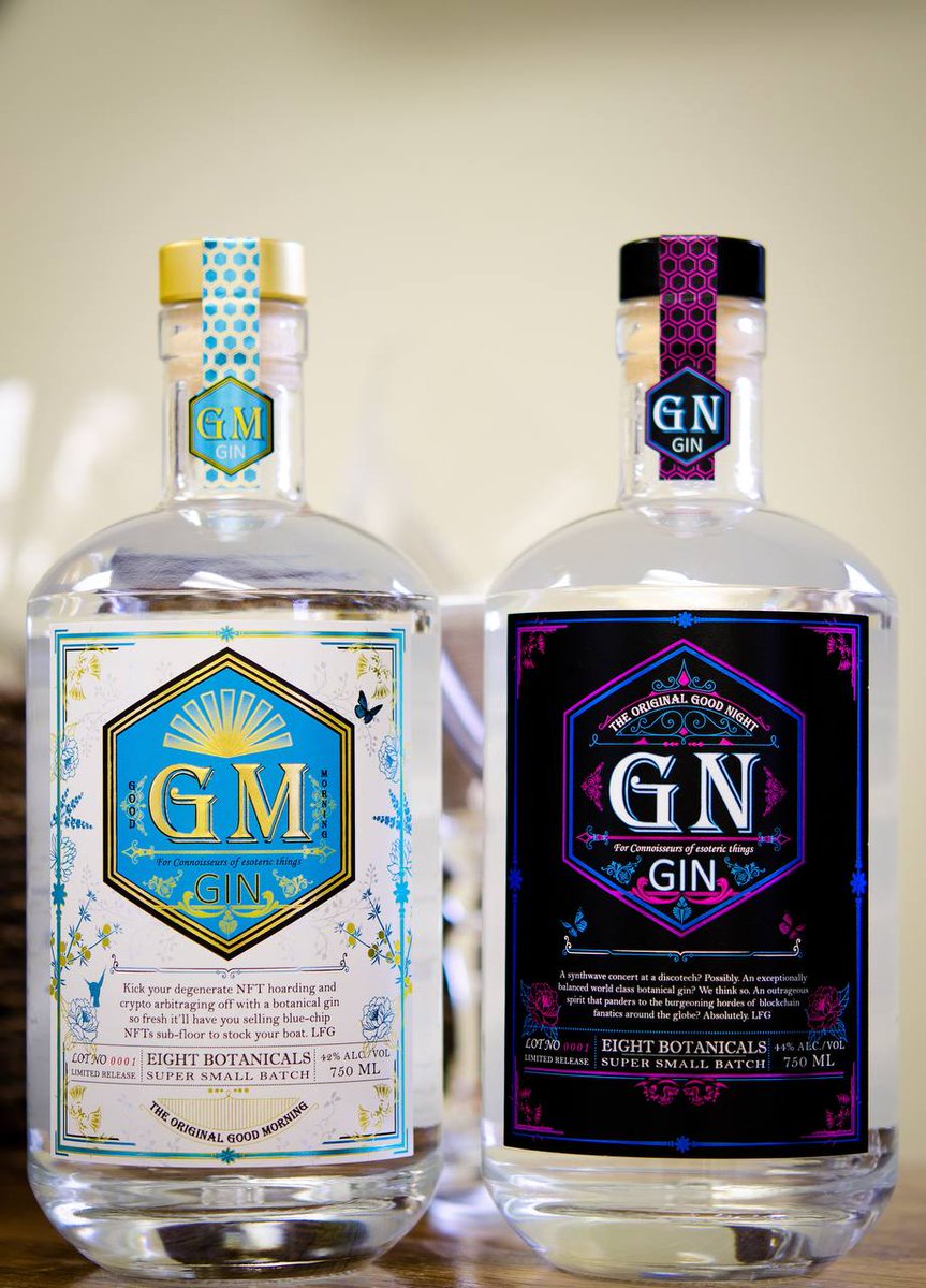 Sailor Gary (@ape1926) on Twitter photo GM and GN gins
Look at these sweet NFT's -
<a href="/BitLiquorNFT/">Bit Liquor</a> x <a href="/SpiritPunks_/">SpiritPunks</a>
βTag your favorite bar or restaurant, perhaps I'll go make them available there for ya... ππ
Web3 meet irl.. GM and GN gins
Look at these sweet NFT's -
<a href="/BitLiquorNFT/">Bit Liquor</a> x <a href="/SpiritPunks_/">SpiritPunks</a>
βTag your favorite bar or restaurant, perhaps I'll go make them available there for ya... ππ
Web3 meet irl..