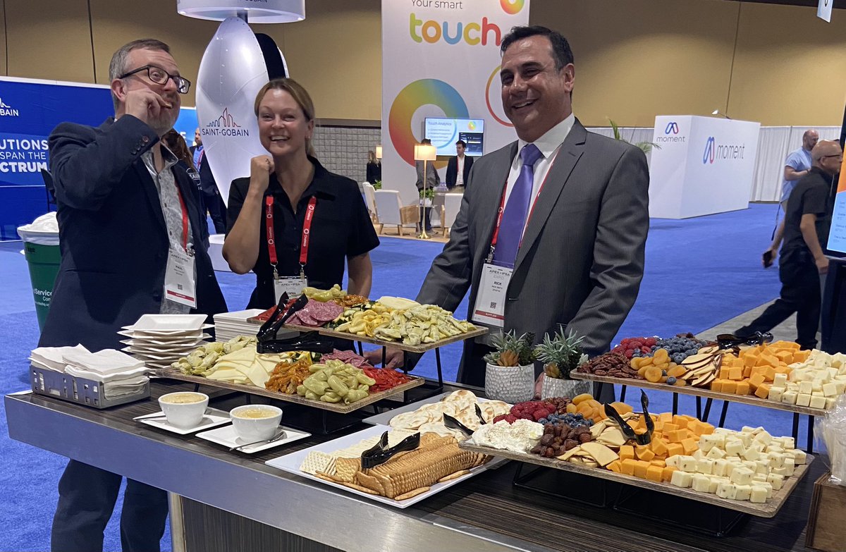 spafax's tweet photo. Happy hour starts now at the Spafax booth 🥂 🍷 🧀  Come join us at stand 741!

#APEXIFSAEXPO https://t.co/12HRoHwITv