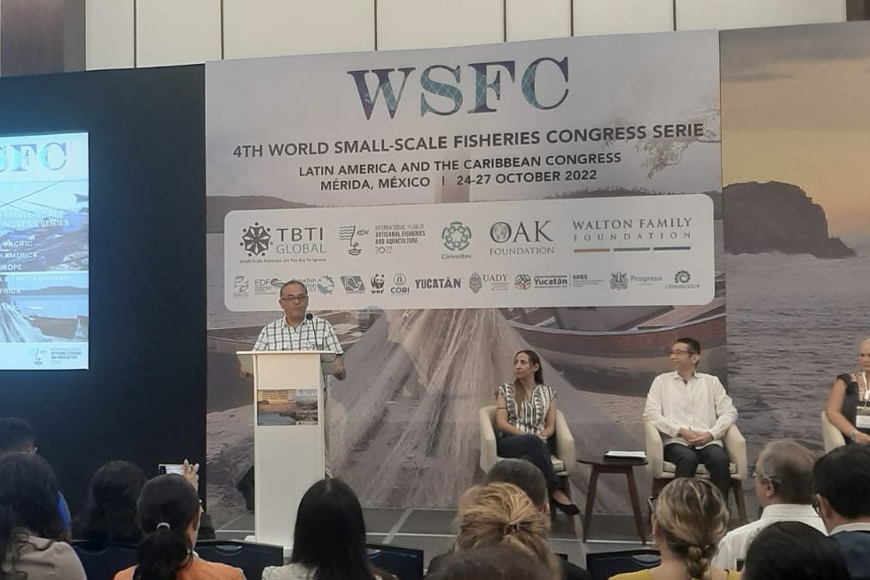 sepasyucatan's tweet photo. Tenemos el honor de  participar e inaugurar el 4º Congreso Mundial de Pesquerías a Pequeña Escala #4WSFC el cual tiene como objetivo, mediante el diálogo entre estudiantes, investigadores y pescadores latinoamericanos, compartir experiencias y… (1/3) https://t.co/6dnuRVAthi